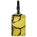 Pineapple Slices Print Luggage Tag