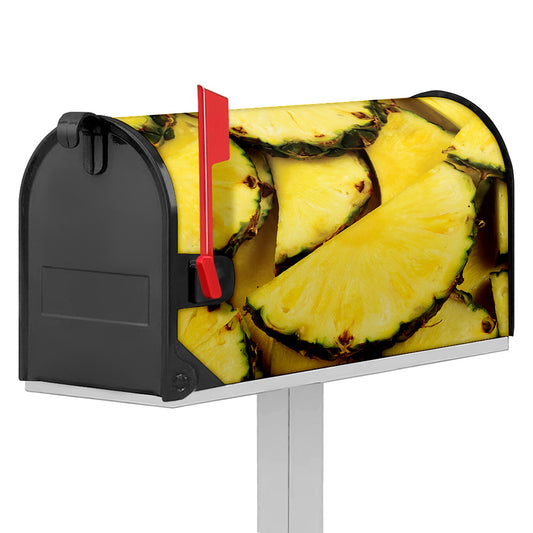 Pineapple Slices Print Mailbox Cover