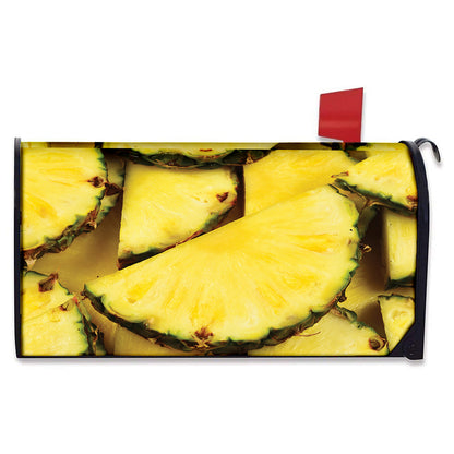 Pineapple Slices Print Mailbox Cover