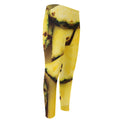 Pineapple Slices Print Men's Compression Pants