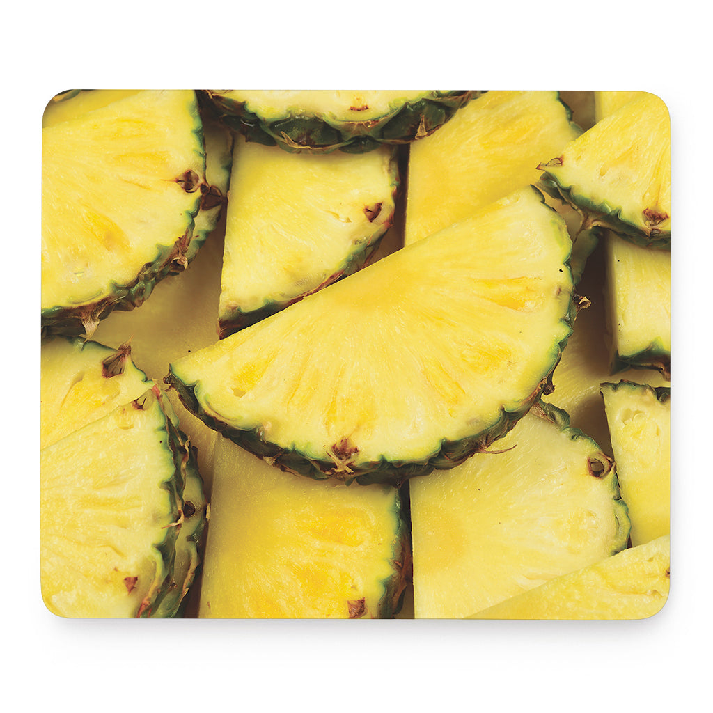Pineapple Slices Print Mouse Pad
