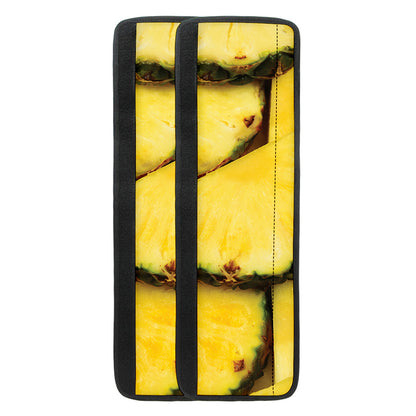 Pineapple Slices Print Refrigerator Handle Covers
