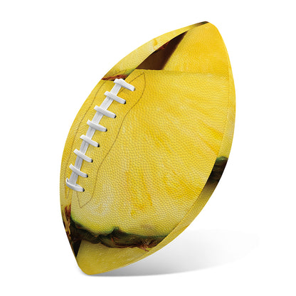 Pineapple Slices Print Rugby Ball