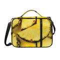 Pineapple Slices Print Shoulder Strap Bible Bag