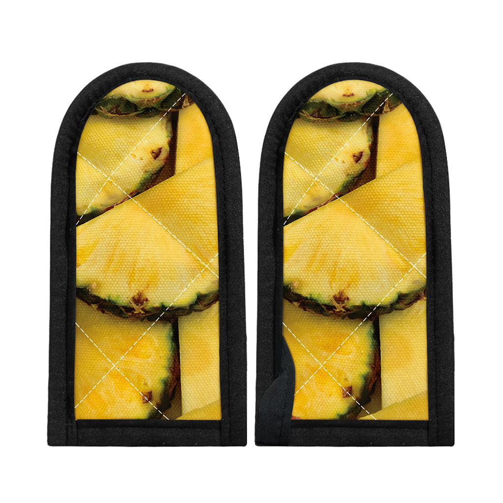 Pineapple Slices Print Skillet Handle Cover
