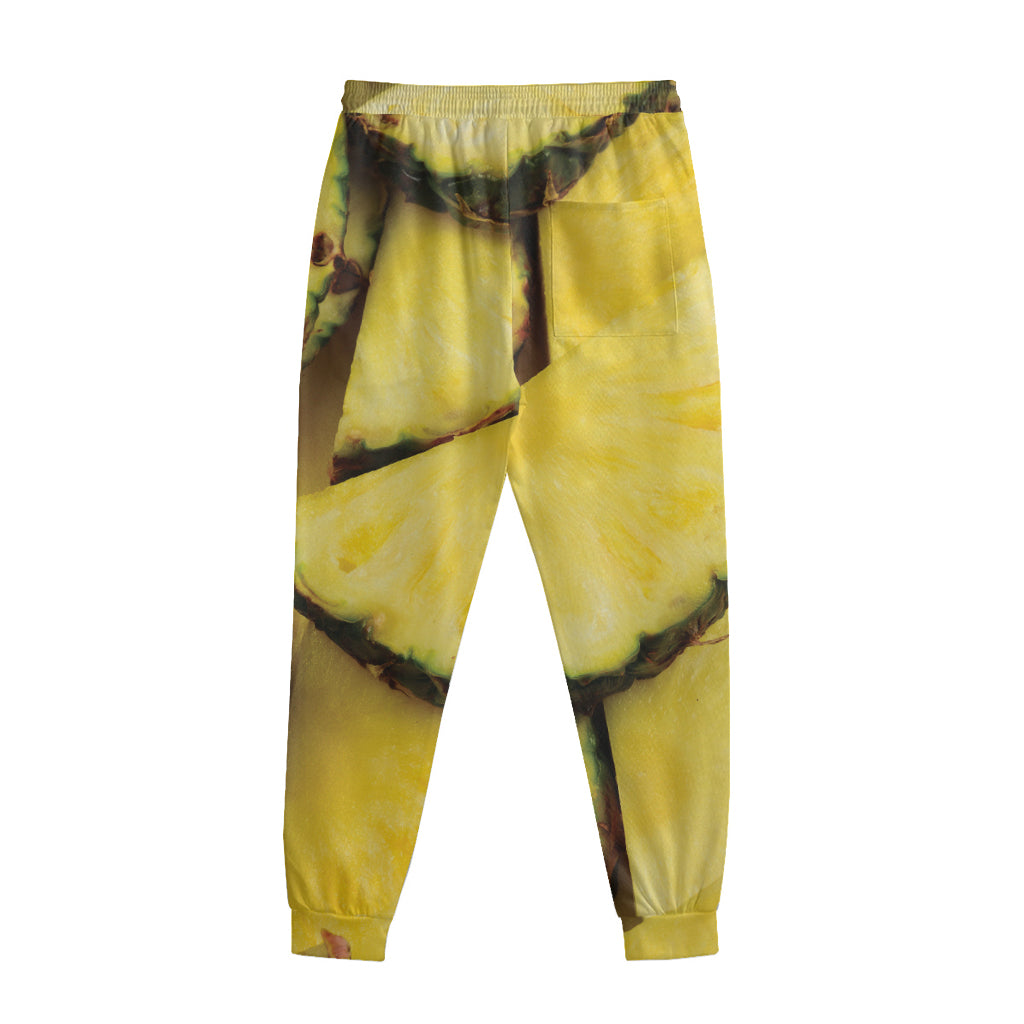 Pineapple Slices Print Sweatpants