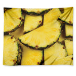 Pineapple Slices Print Tapestry