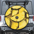 Pineapple Slices Print Tire Cover With Camera Hole