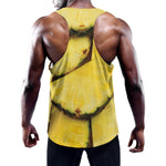Pineapple Slices Print Training Tank Top