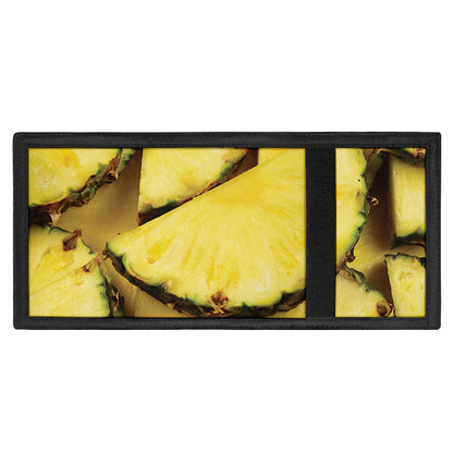 Pineapple Slices Print Trifold Wallet
