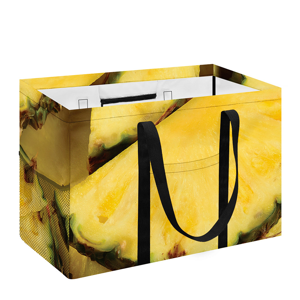 Pineapple Slices Print Utility Tote Bag