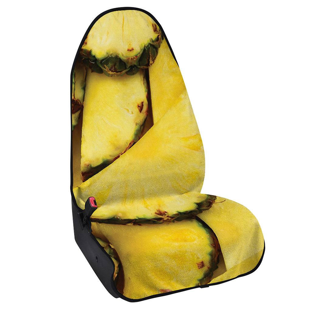 Pineapple Slices Print Waterproof Car Seat Cover