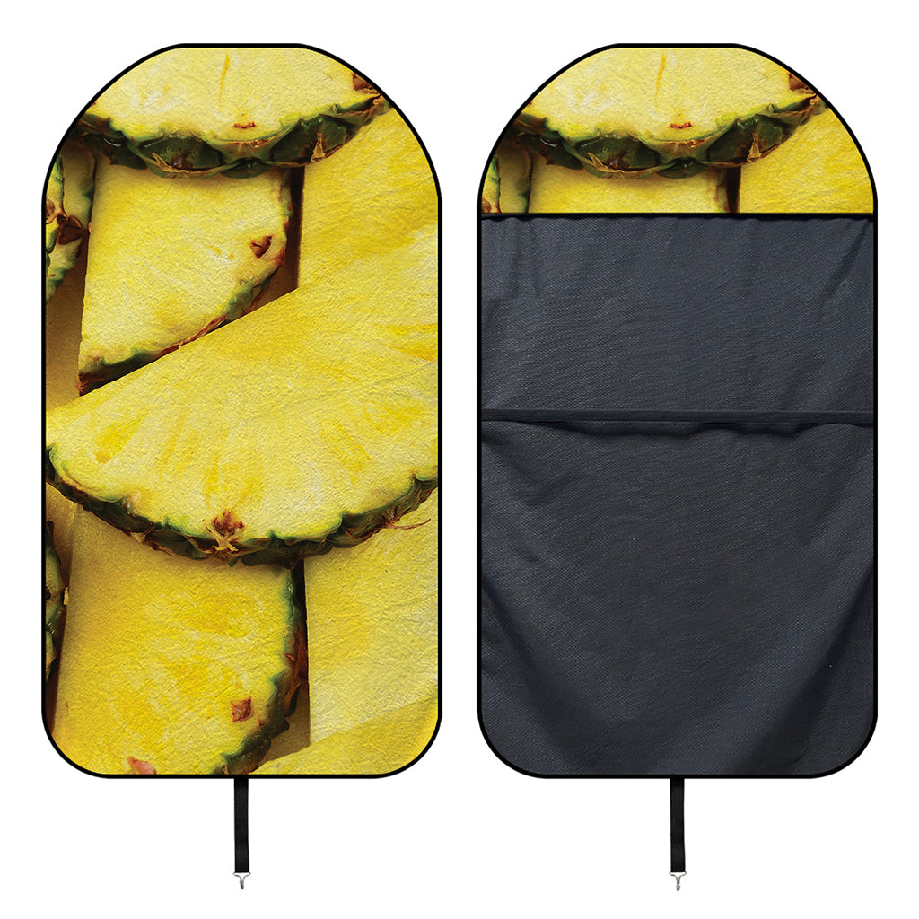 Pineapple Slices Print Waterproof Car Seat Cover