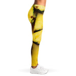 Pineapple Slices Print Women's Leggings