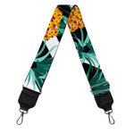 Pineapple Striped Pattern Print Bag Strap