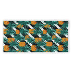 Pineapple Striped Pattern Print Beach Towel