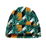 Pineapple Striped Pattern Print Beanie