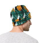 Pineapple Striped Pattern Print Beanie