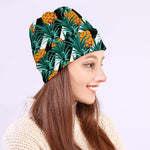 Pineapple Striped Pattern Print Beanie
