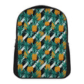 Pineapple Striped Pattern Print Casual Backpack
