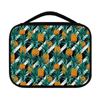 Pineapple Striped Pattern Print Classic Bible Case