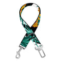Pineapple Striped Pattern Print Dog Seat Belt