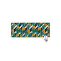 Pineapple Striped Pattern Print Extended Mouse Pad