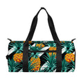 Pineapple Striped Pattern Print Gym Bag