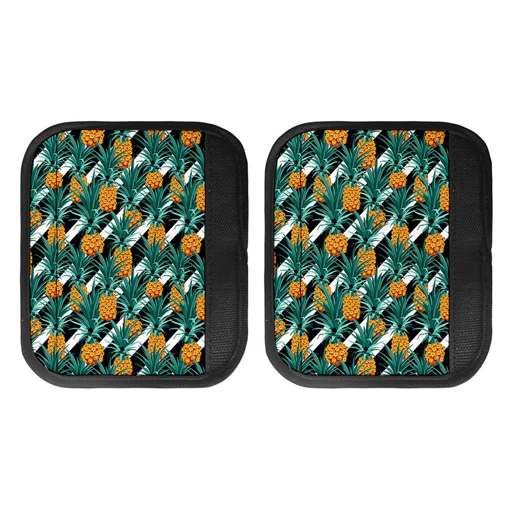 Pineapple Striped Pattern Print Handle Covers