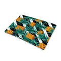 Pineapple Striped Pattern Print Pet Cooling Mat Cover