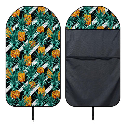 Pineapple Striped Pattern Print Waterproof Car Seat Cover
