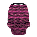 Pink African Ethnic Pattern Print Baby Seat Cover