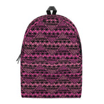 Pink African Ethnic Pattern Print Backpack