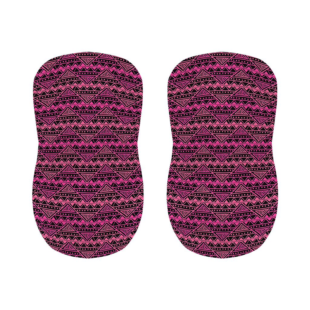 Pink African Ethnic Pattern Print Bar Stool Covers