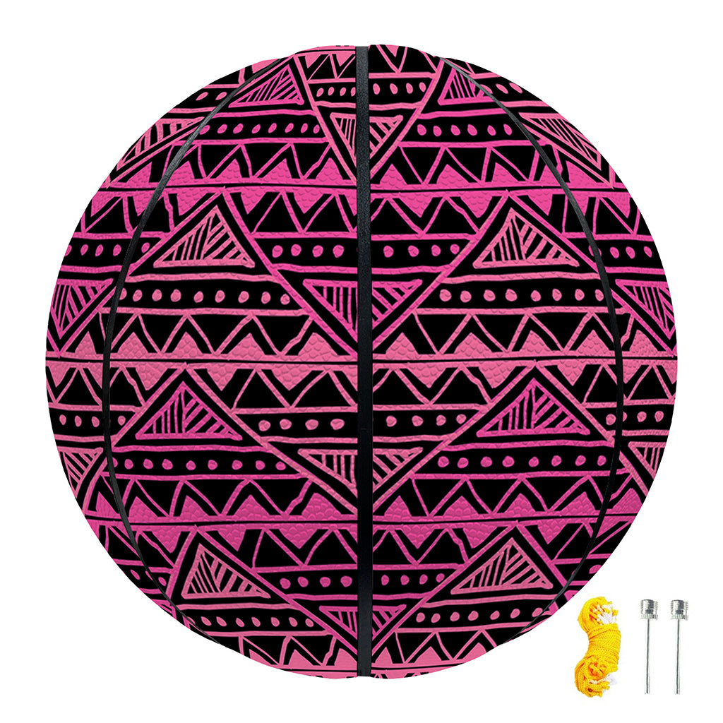 Pink African Ethnic Pattern Print Basketball
