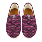 Pink African Ethnic Pattern Print Casual Shoes