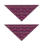 Pink African Ethnic Pattern Print Dog Bandana