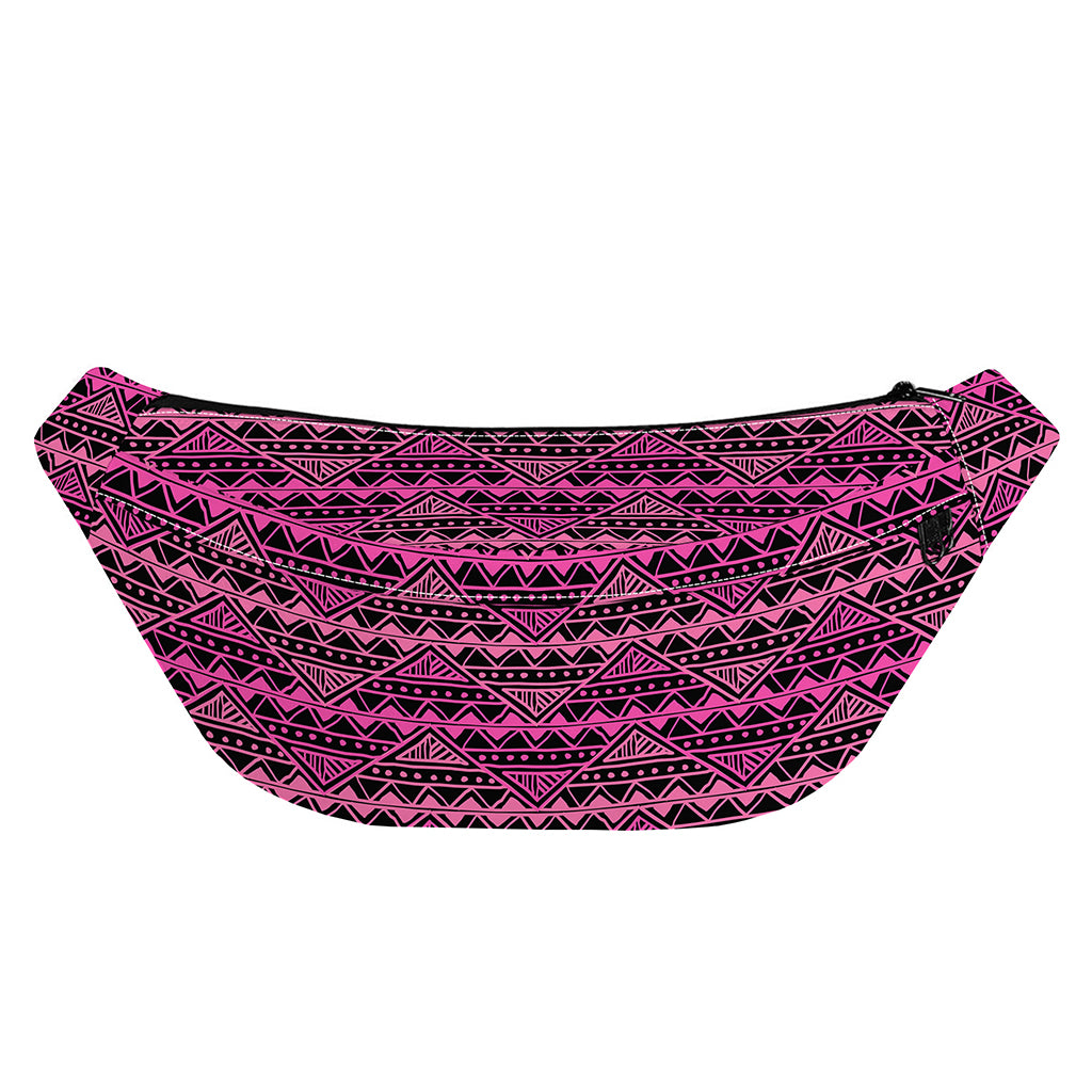 Pink African Ethnic Pattern Print Fanny Pack