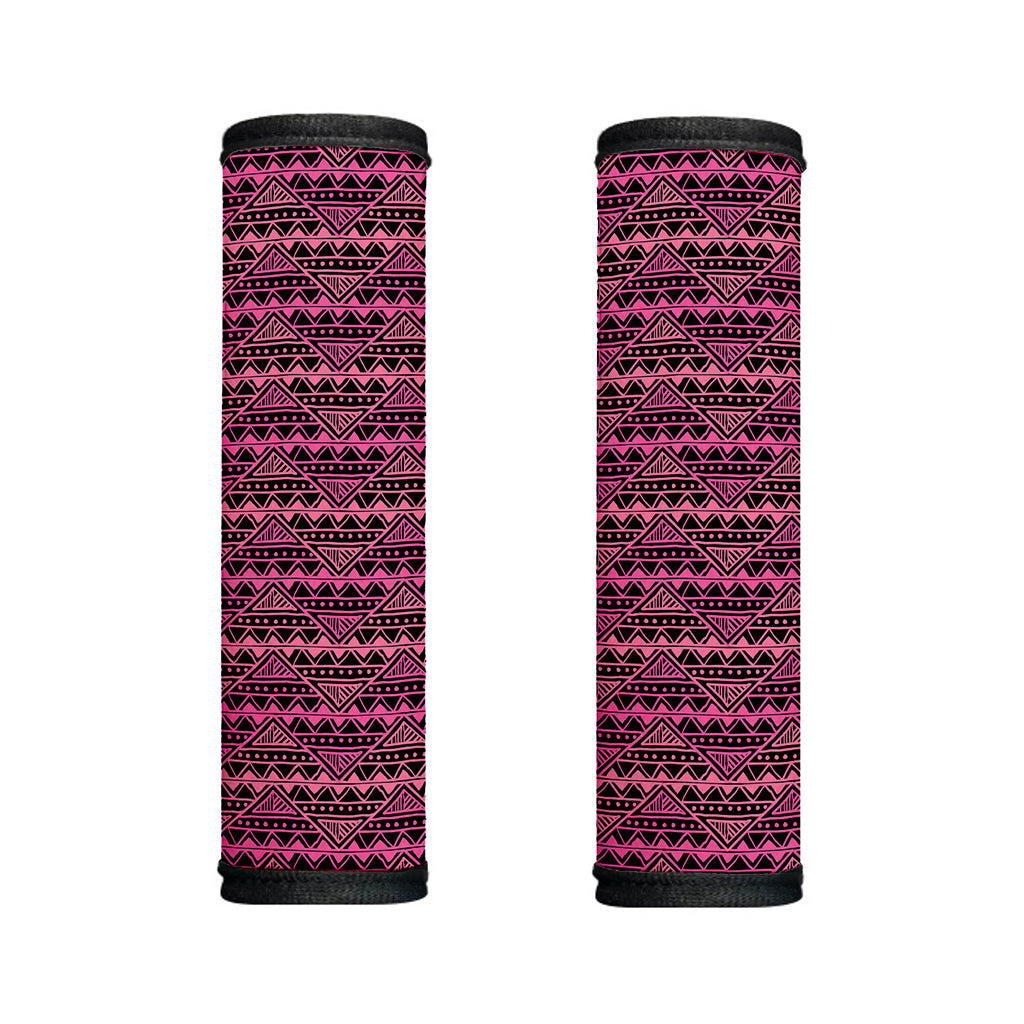 Pink African Ethnic Pattern Print Handle Covers