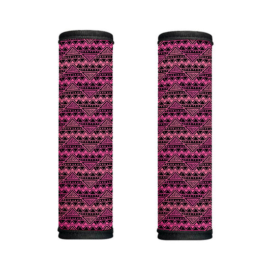 Pink African Ethnic Pattern Print Handle Covers