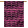 Pink African Ethnic Pattern Print House Flag