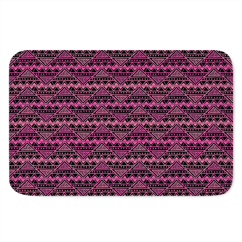 Pink African Ethnic Pattern Print Indoor Door Mat