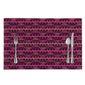 Pink African Ethnic Pattern Print Placemat