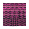 Pink African Ethnic Pattern Print Silk Bandana