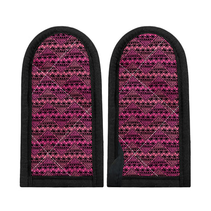 Pink African Ethnic Pattern Print Skillet Handle Cover