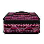 Pink African Ethnic Pattern Print Small Lunch Bag