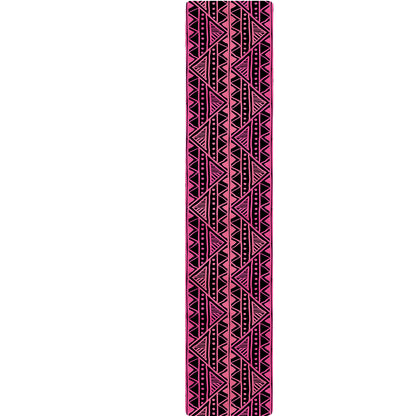 Pink African Ethnic Pattern Print Table Runner