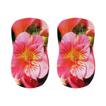 Pink Alstroemeria Print Bar Stool Covers