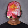 Pink Alstroemeria Print Baseball Cap