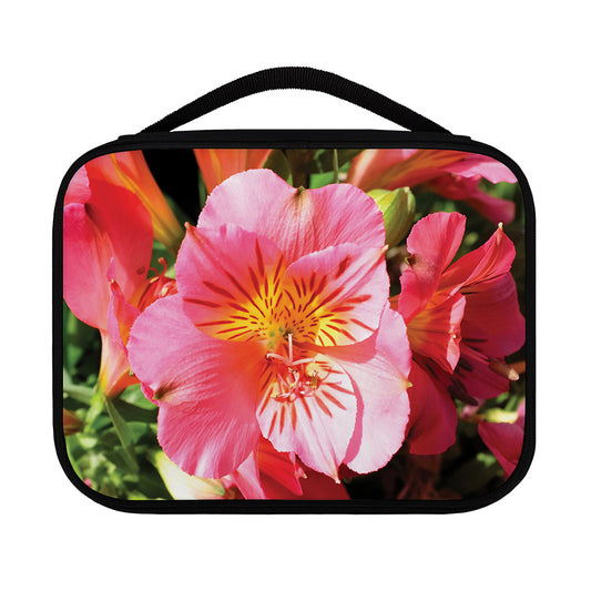 Pink Alstroemeria Print Classic Bible Case